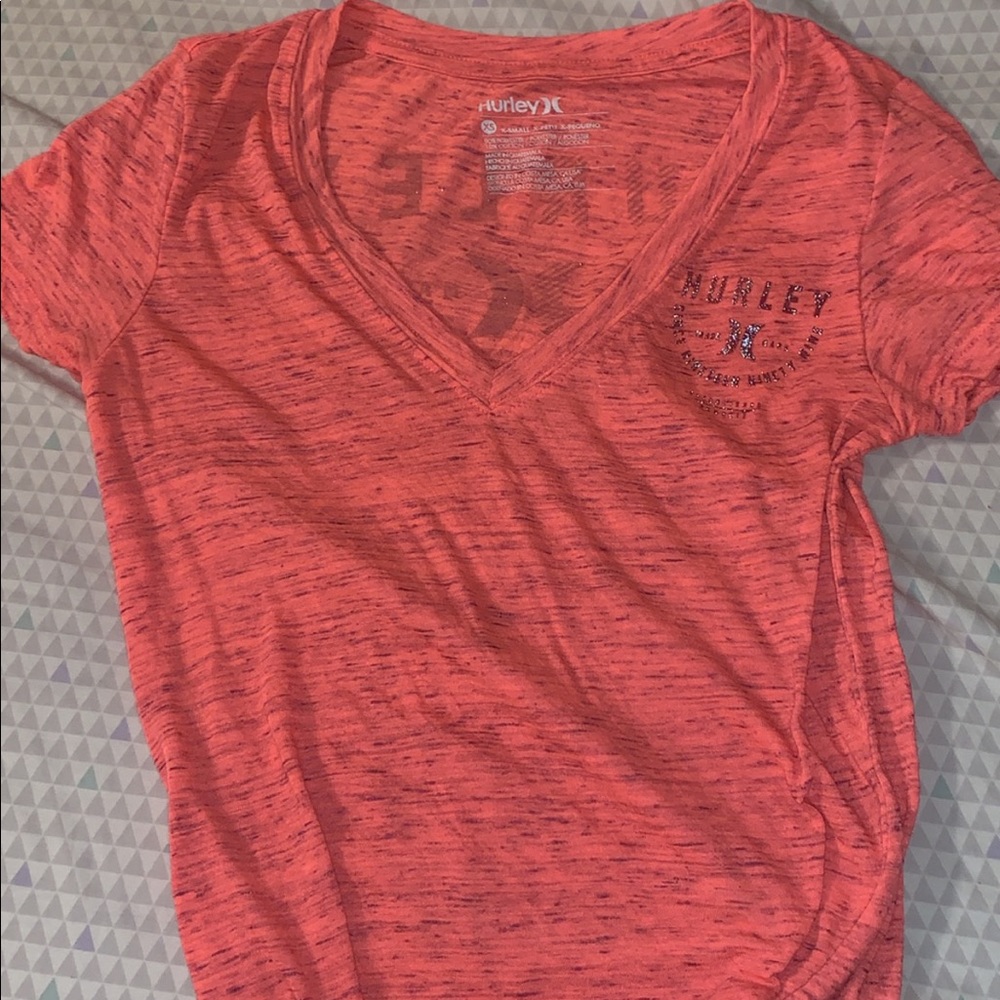 Hurley v neck shirt